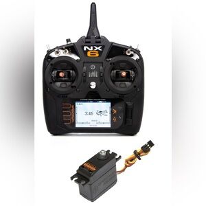 Spektrum NX6 6 Channel
Transmitter
A6380 High Torque High Speed
Plastic HV Servo